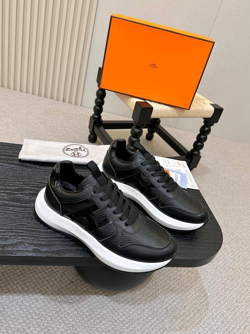 ,кроссовки мужские hermes,мужские кожаные кроссовки hermes черные с лакированным носом,кроссовки мужские кожаные hermes,мужские кроссовки hermes black