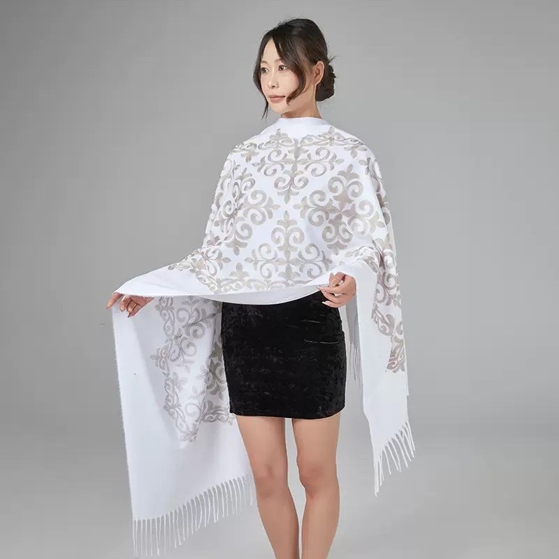 шарфы для женщин,кашемировый палантин с вышивкой,кашемировый платок с вышивкой,женские кашемировые шарфы,китайский красный вышитый кашемировый шарф/шаль для женщин