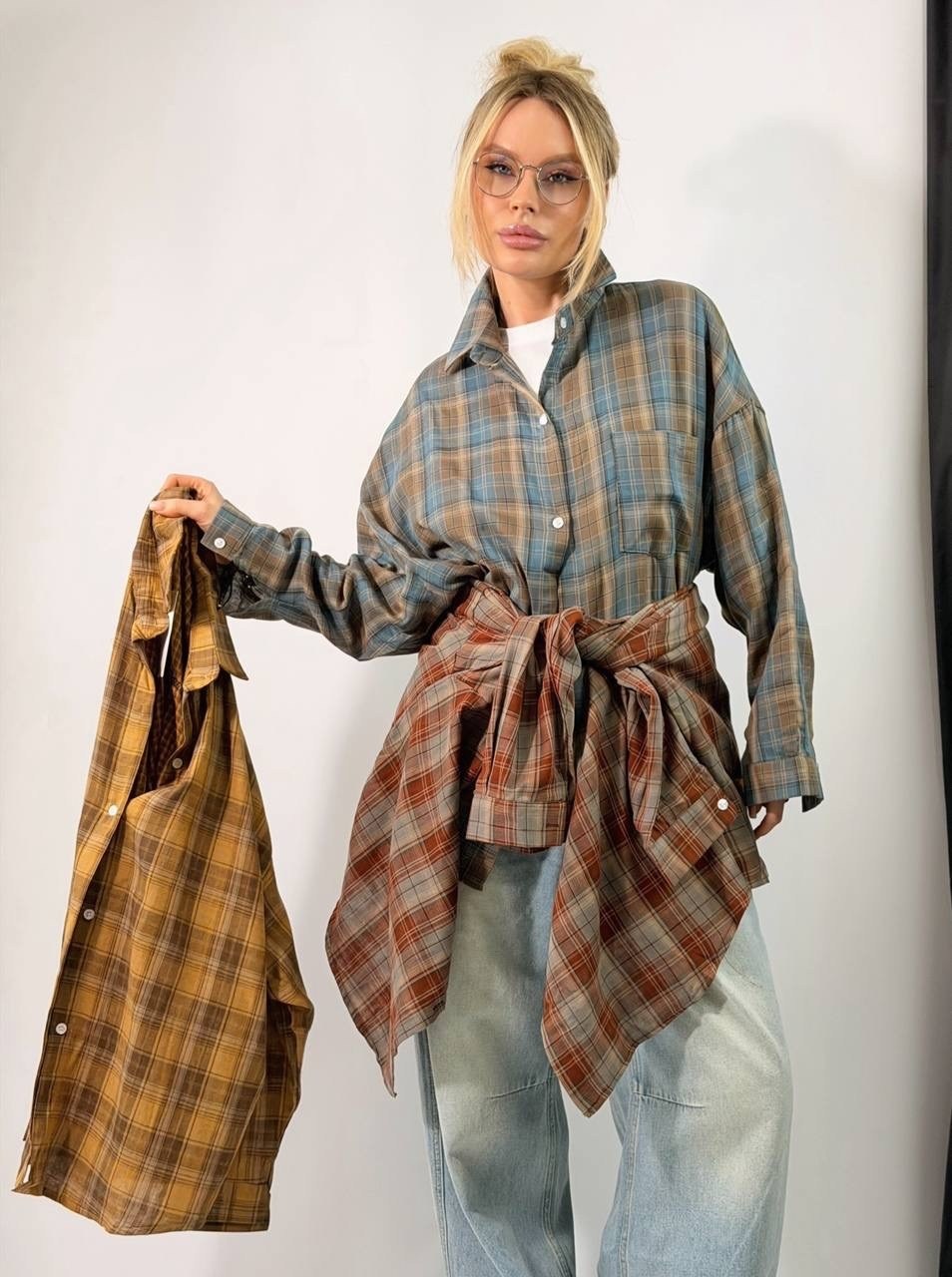 рубашка женская в клетку оверсайз,рубашка в клетку оверсайз удлиненная,рубашка в клетку оверсайз,рубашка в клетку оверсайз удлиненная mono vy,рубашка в клетку хлопковая оверсайз