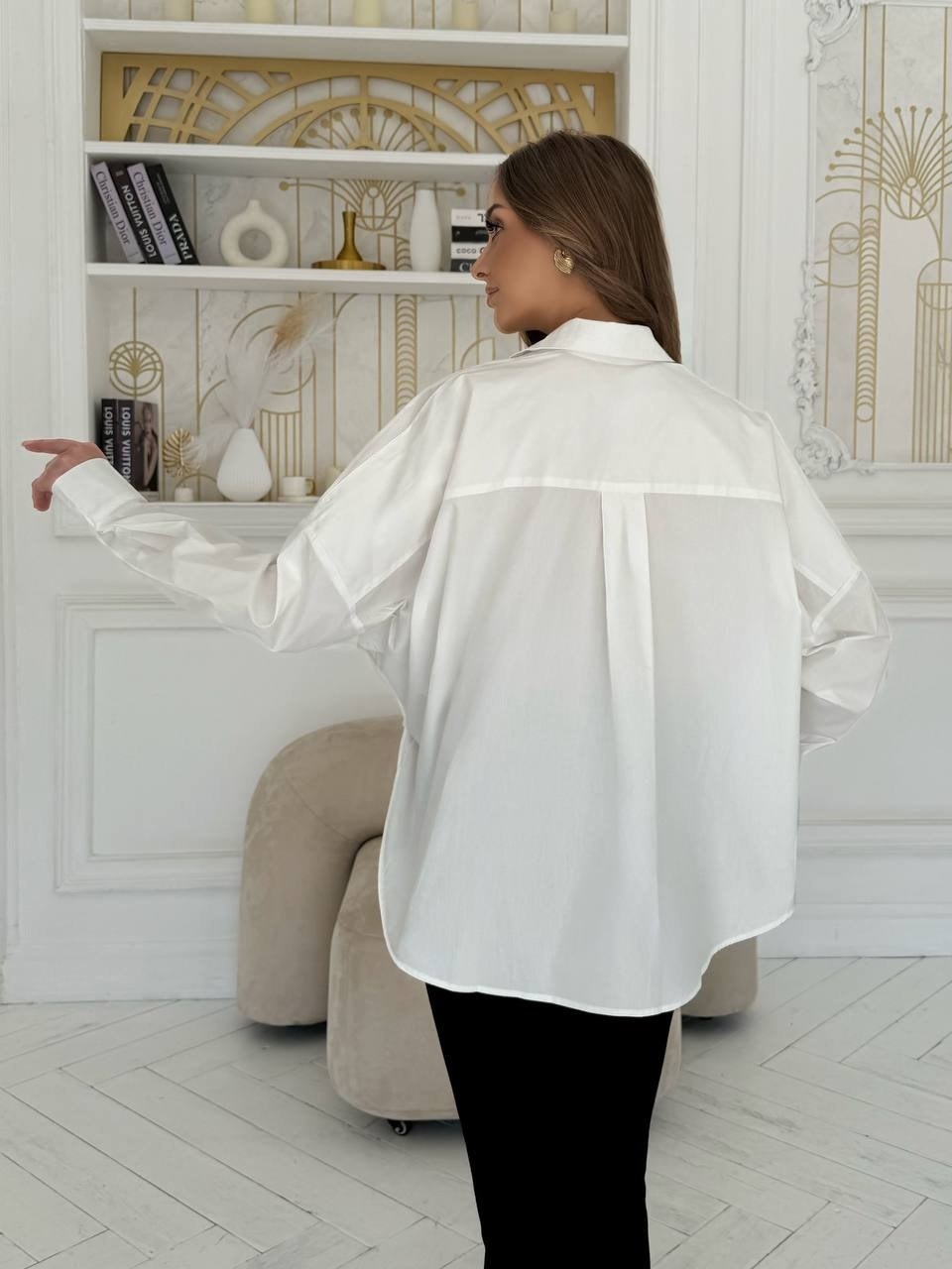 женская рубашка,элегантная рубашка,женская рубашка белая,рубашка с рукавом,блуза свободного кроя
