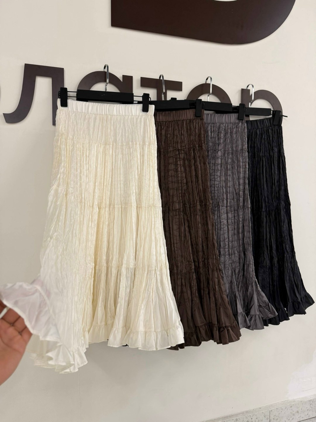 женская плиссированная юбка средней длины,женская плиссированная юбка,женская плиссированная юбка с высокой талией,юбка плиссированная,юбка плиссе шифон