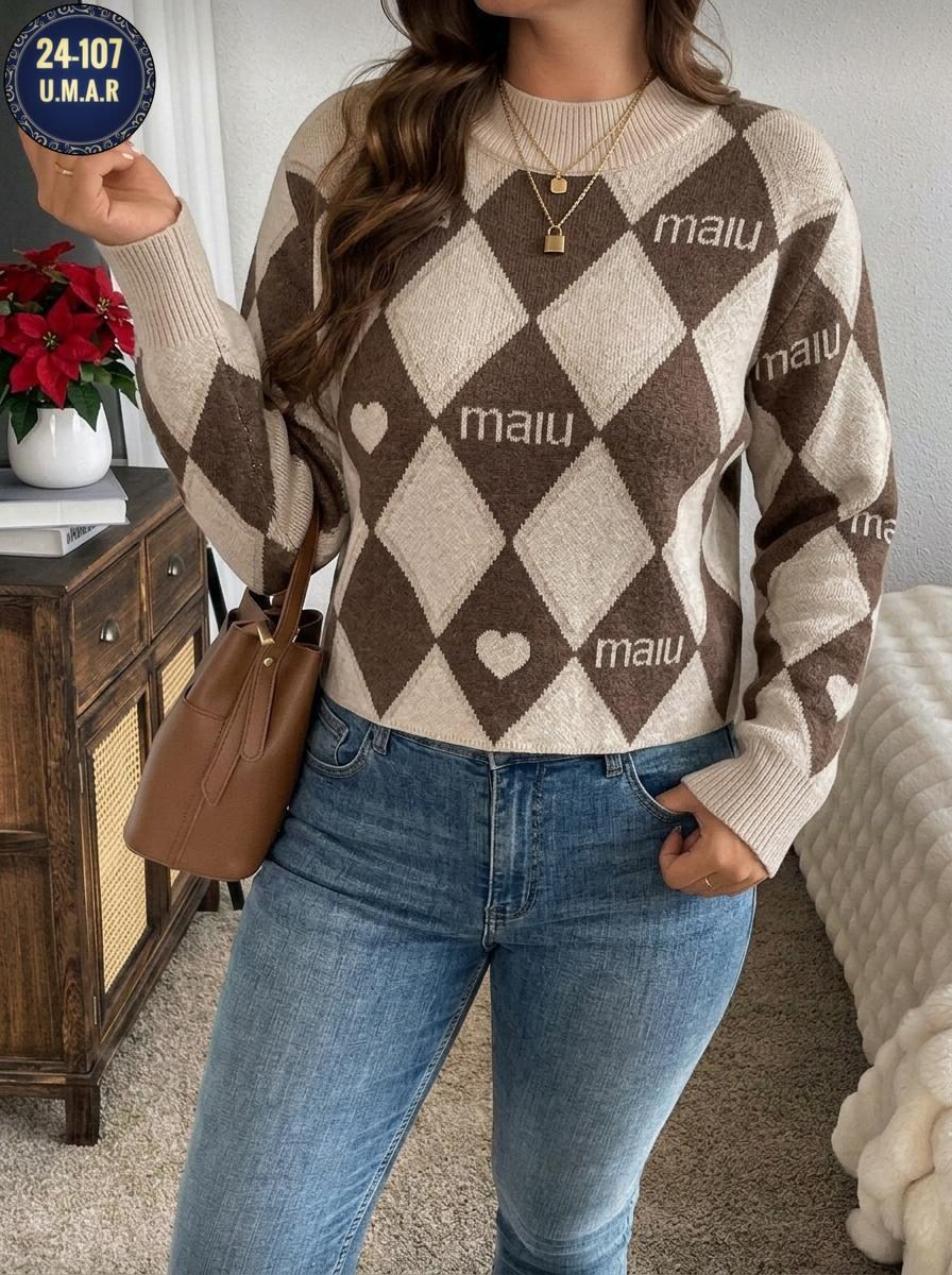 джемпер с ромбами,свитер с ромбами,модный женский свитер,женский джемпер с ромбами,свитера женские