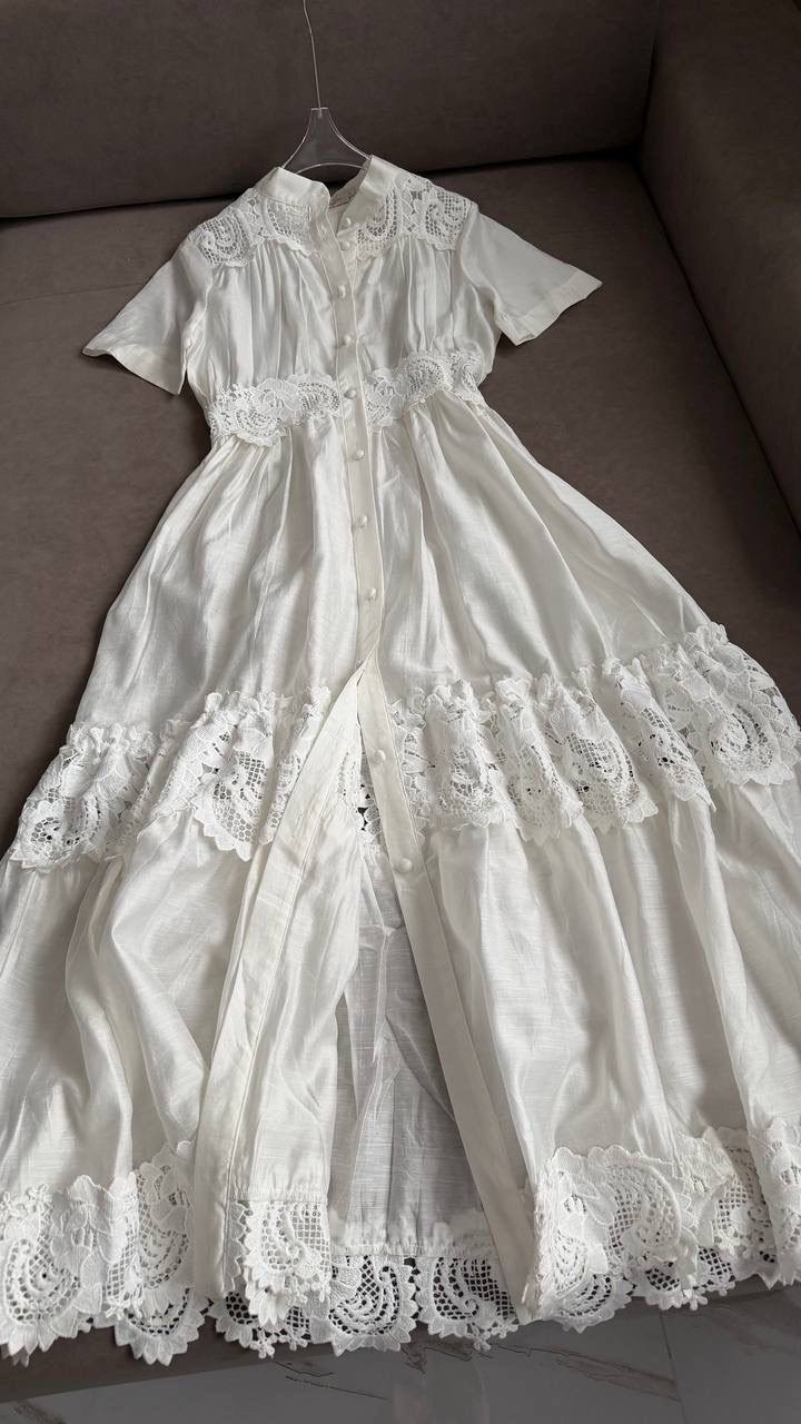платье винтажное,кружевное платье,белое винтажное платье,хлопковое кружевное платье,хлопковое платье