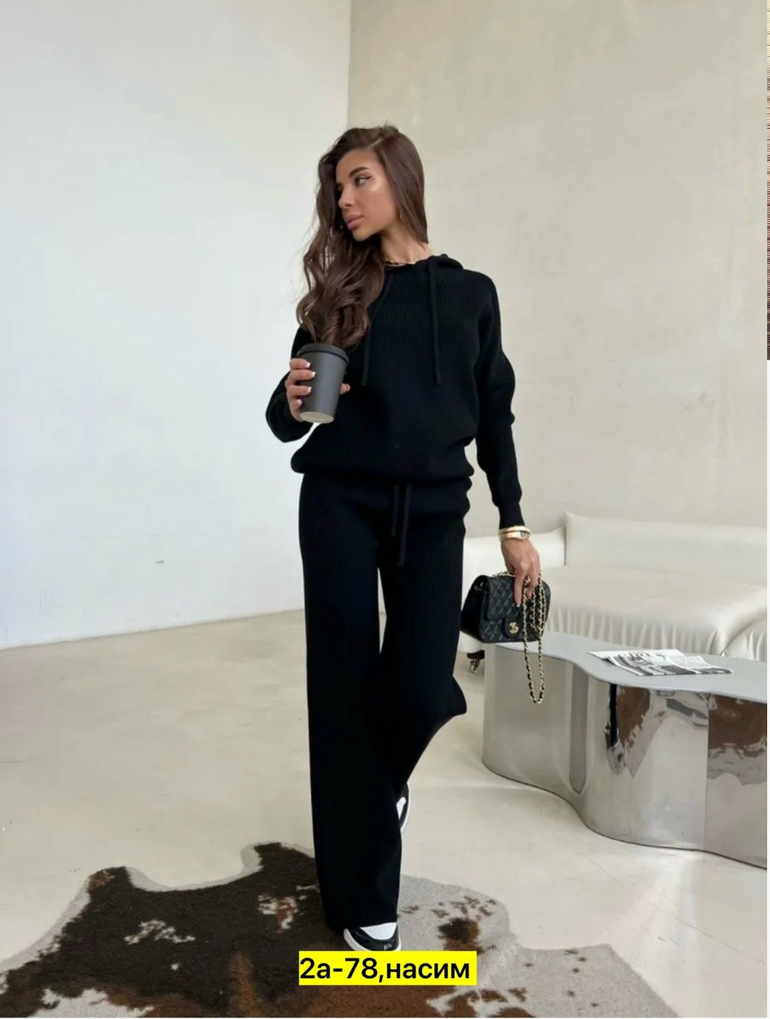 вязанный костюм брючный женский 46,вязанный костюм женский,костюм вязаный женский,костюм брючный женский,костюм женский двойка