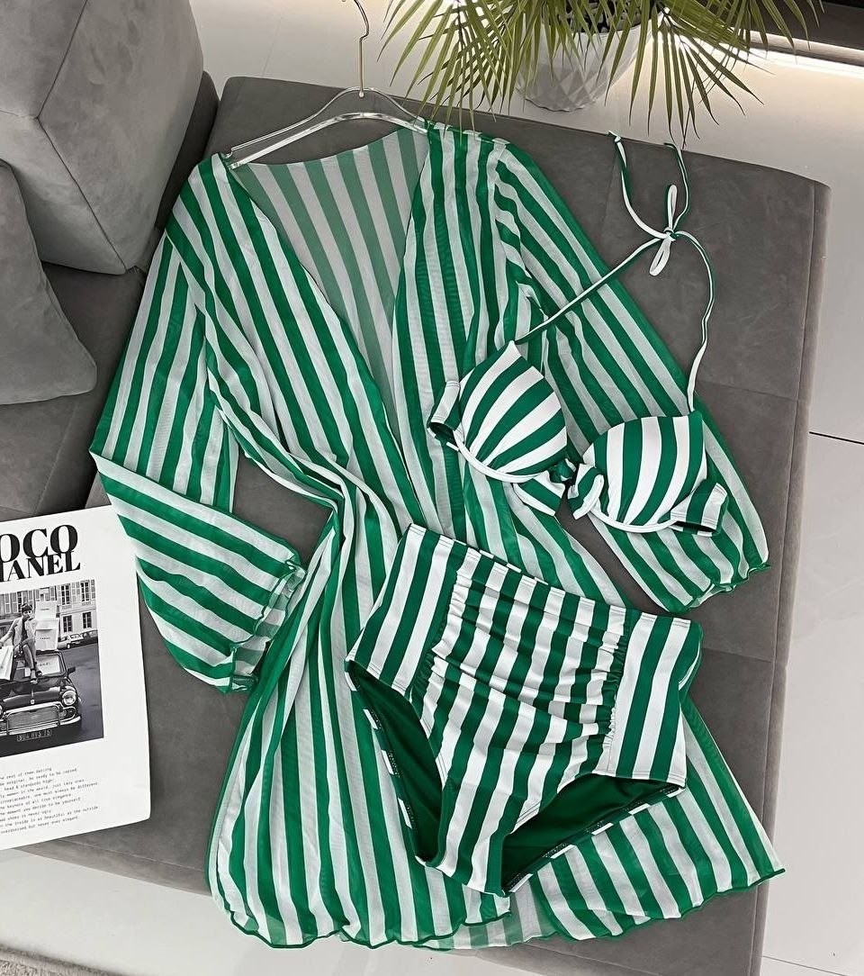 комплект пижама,пижама в полоску,женская пижама комплект,купальник в полоску,пижама полосатая женская