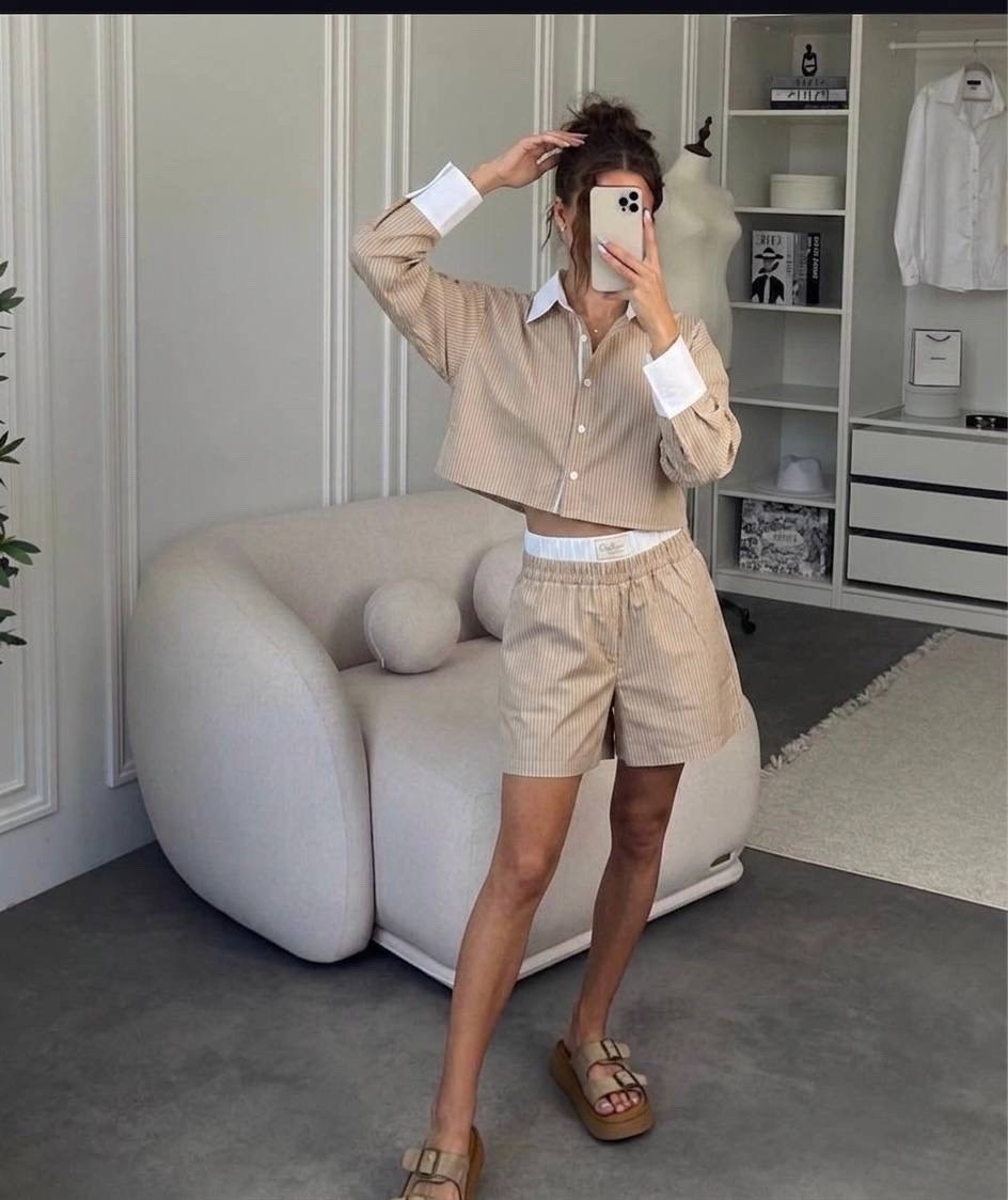 костюм с шортами,летний костюм шорты и рубашка,костюм женский,женский летний костюм,женский костюм с шортами