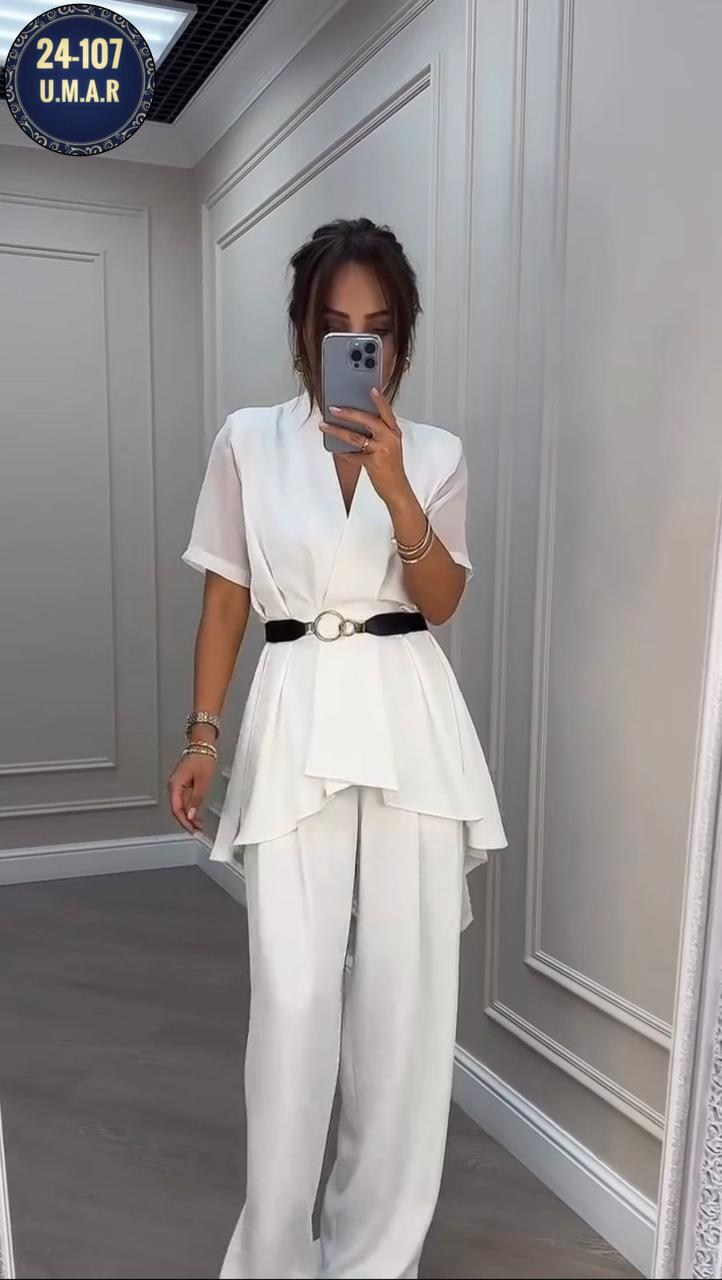 костюм брючный белый,костюм брючный,белый костюм женский,костюм женский брючный,женский костюм двойка