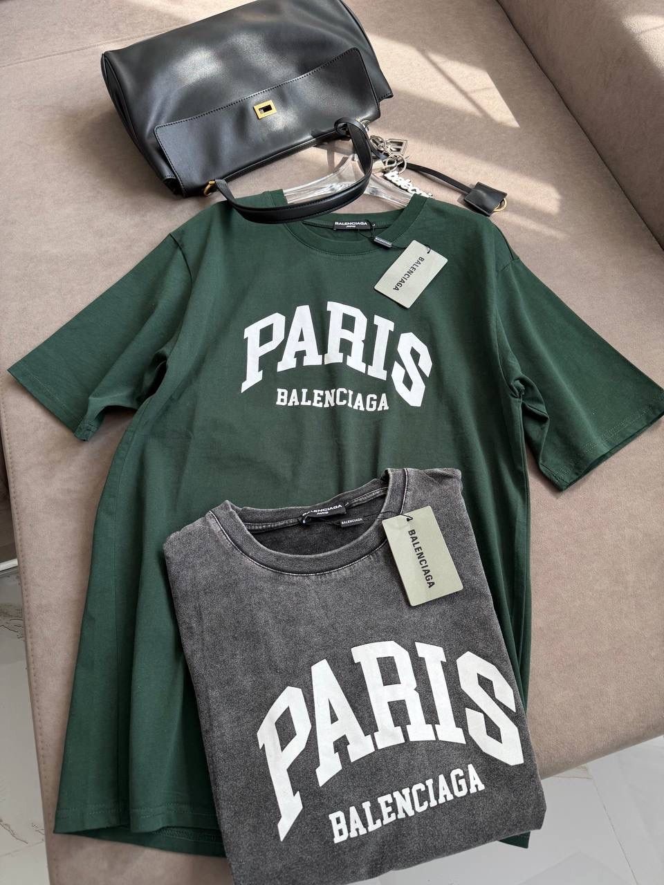 футболка баленсиага зеленая,balenciaga футболки,футболки баленсиага,футболки женская,футболка