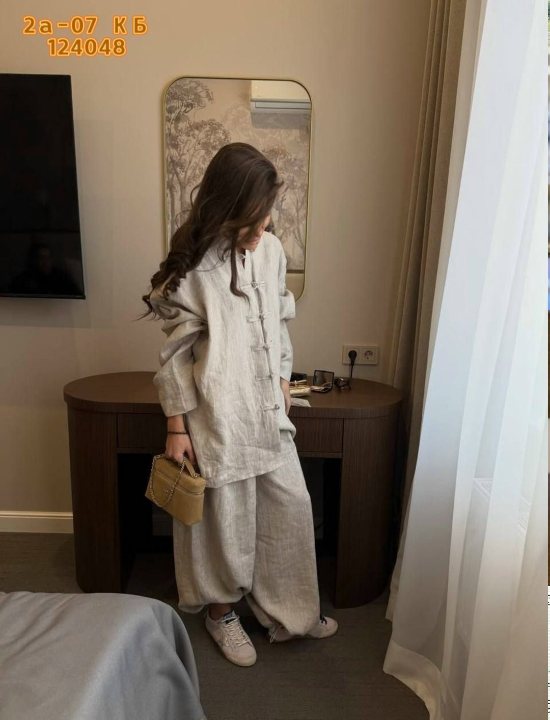 брючный костюм женский льняной,костюм льняной брючный,льняной костюм женский летний брючный,летний костюм брюки палаццо женский льняной с рубашкой 37thavenue небесно-голубой,костюм голубой