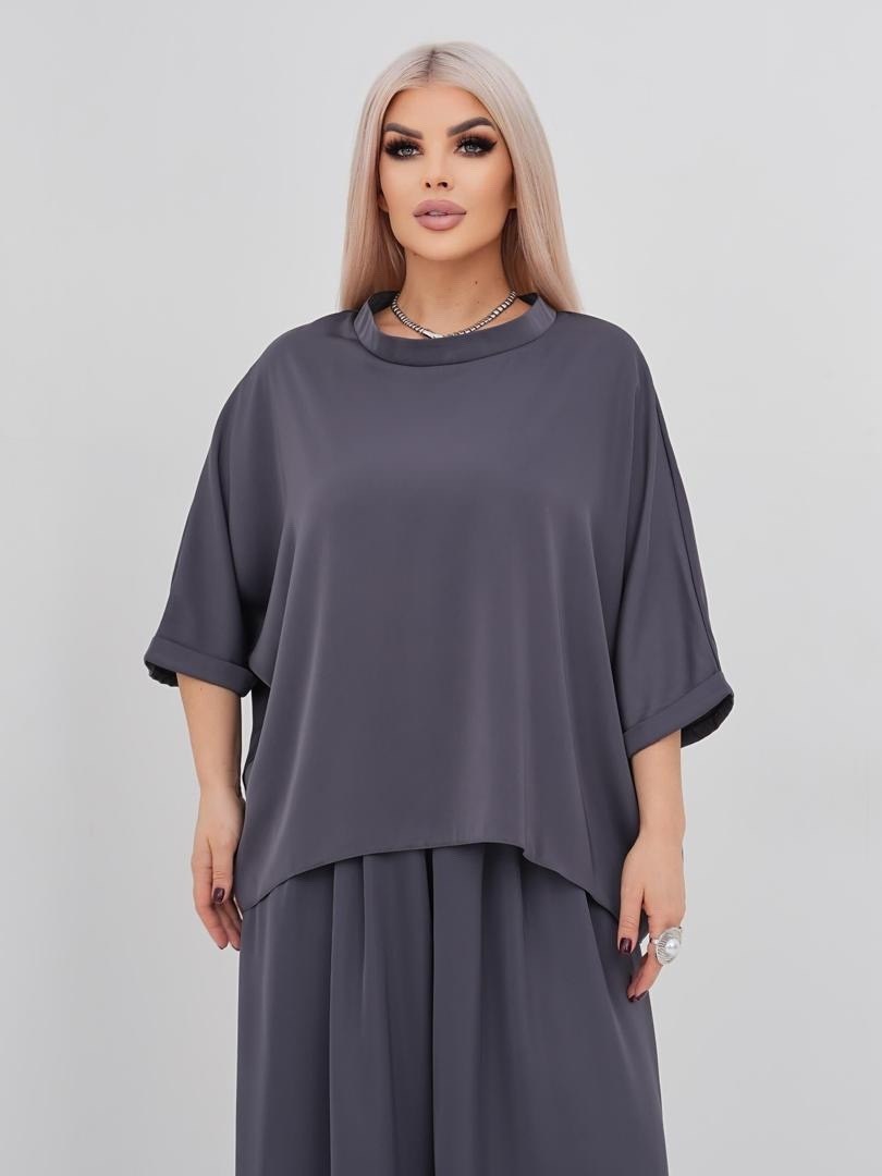 костюм классический adora style шелковая коллекция,брючный атласный вечерний праздничный костюм nurzada,женский костюм,брючный костюм из шёлка,