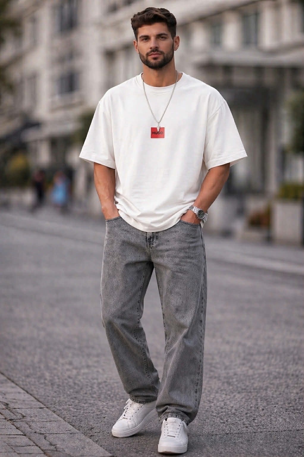 футболка оверсайз,мужская футболка,серые мужские футболки,мужская мода,серая футболка оверсайз мужская