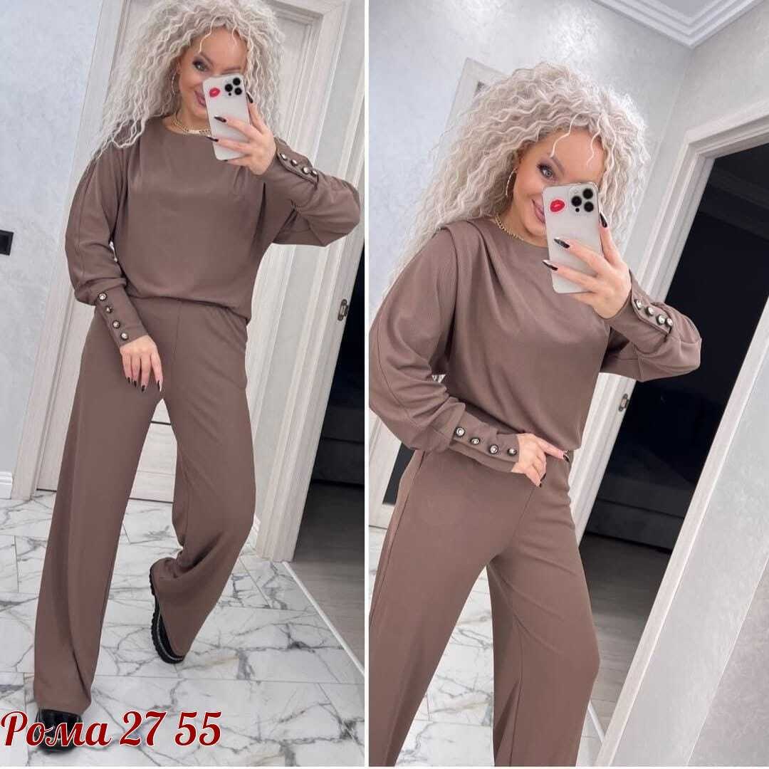 трикотажные костюмы,брючный повседневный костюм,женский костюм двойка,женский костюм,костюм с брюками