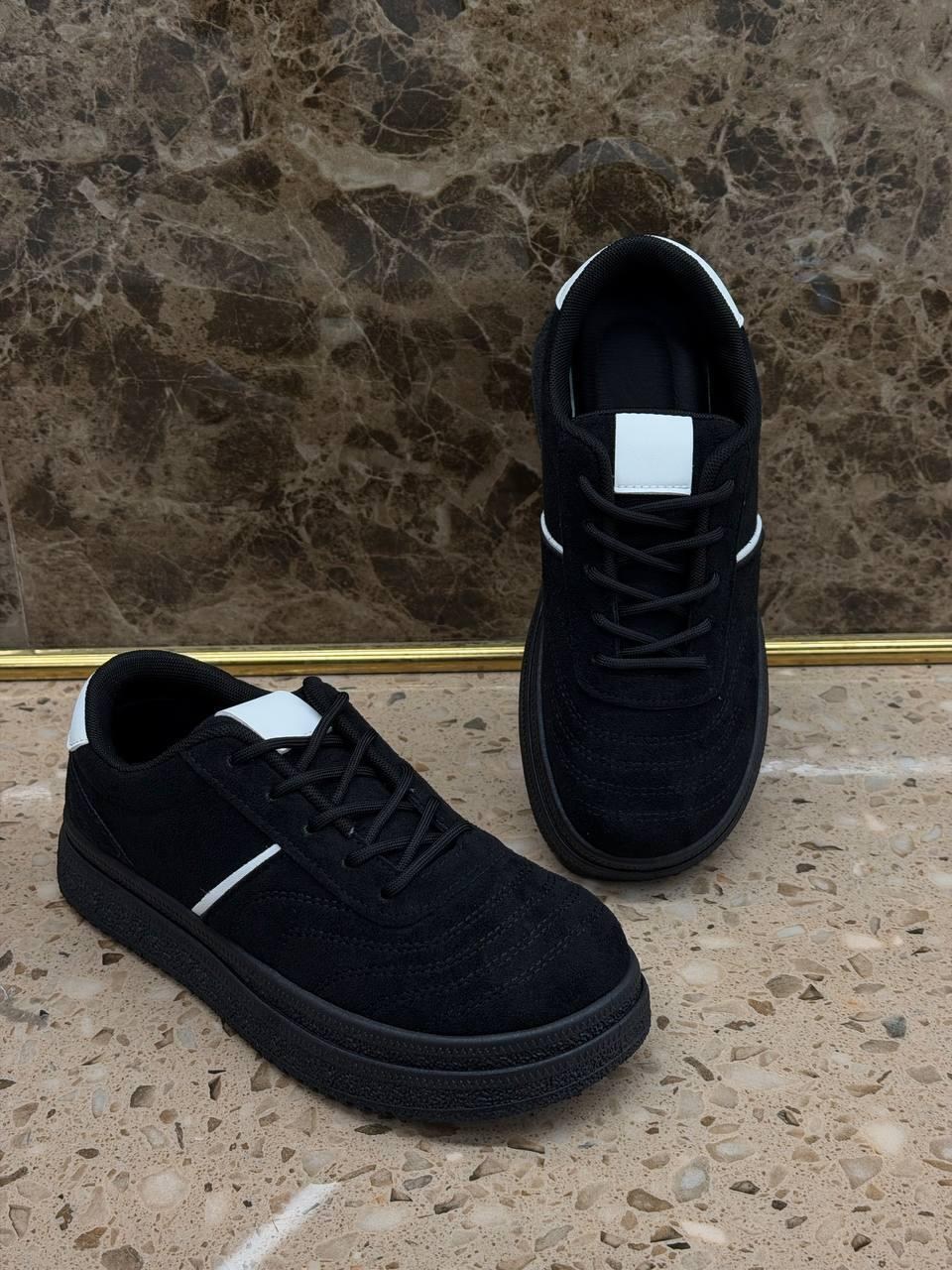 ,кроссовки женскиe,замшевые кроссовки,черные кроссовки, женская