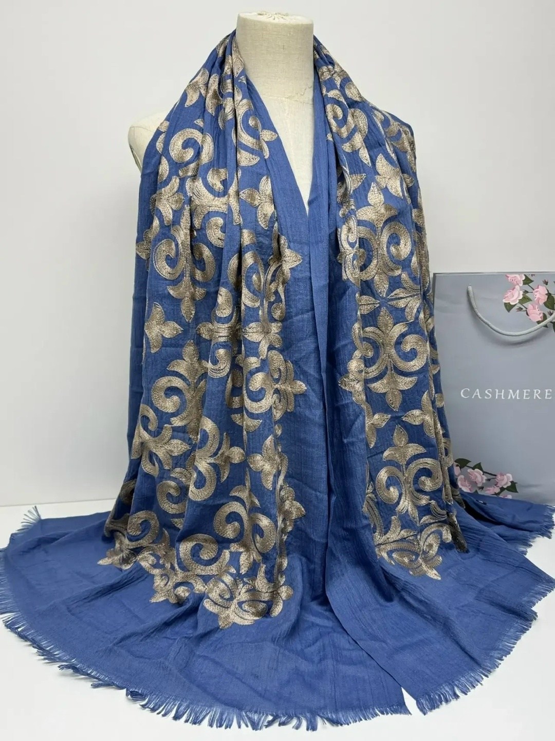 шарфы для женщин,кашемировый палантин с вышивкой,кашемировый платок с вышивкой,женские кашемировые шарфы,китайский красный вышитый кашемировый шарф/шаль для женщин