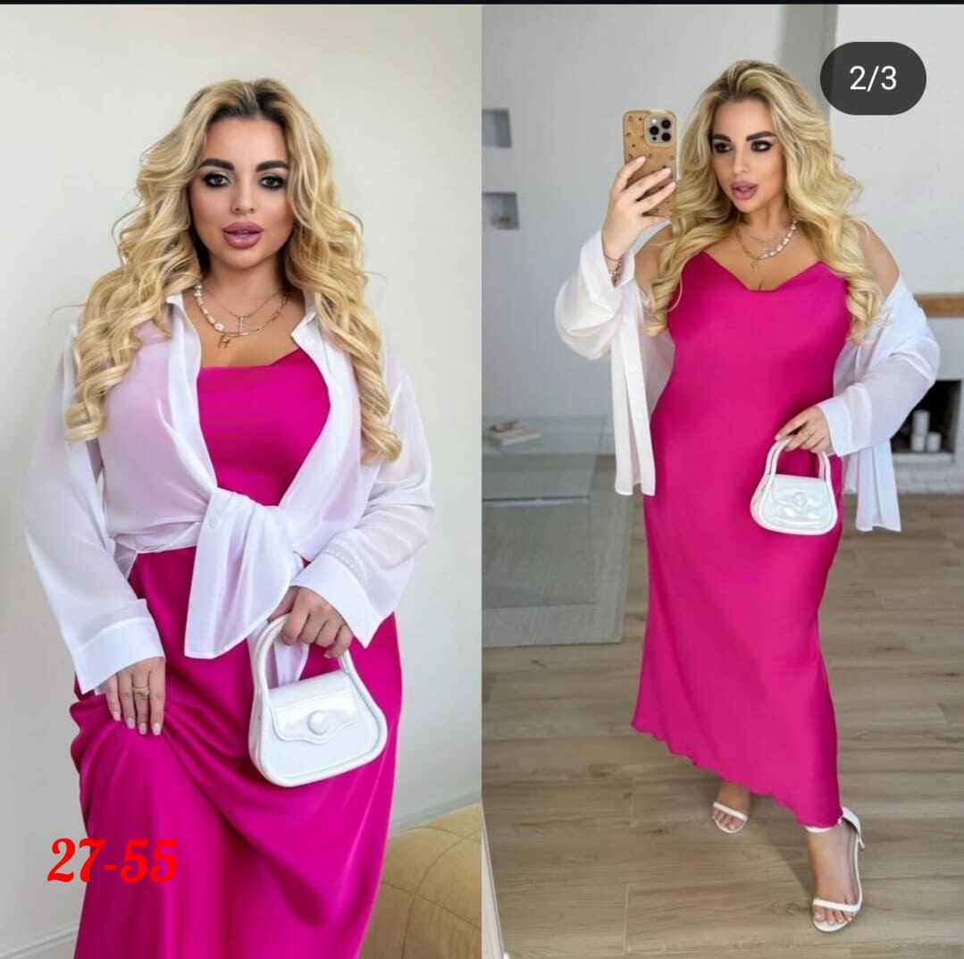 платье женское двойка,костюм для полных,комбинированное платье,костюм платье,платья