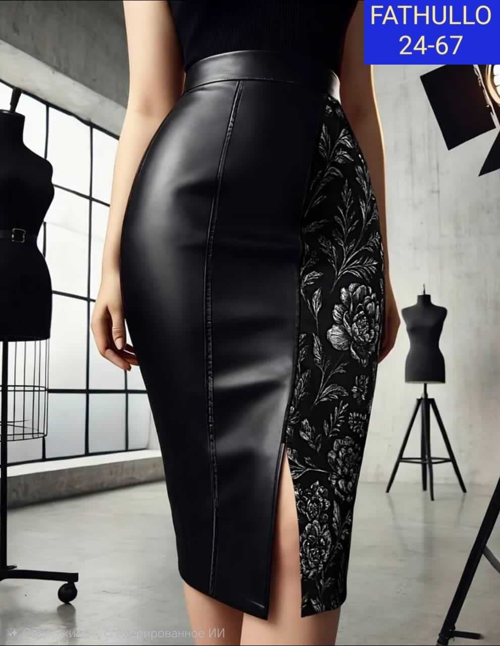 юбка из экокожи,кожаная юбка карандаш,юбка из искусственной кожи,юбка эко кожа,юбка женская кожаная