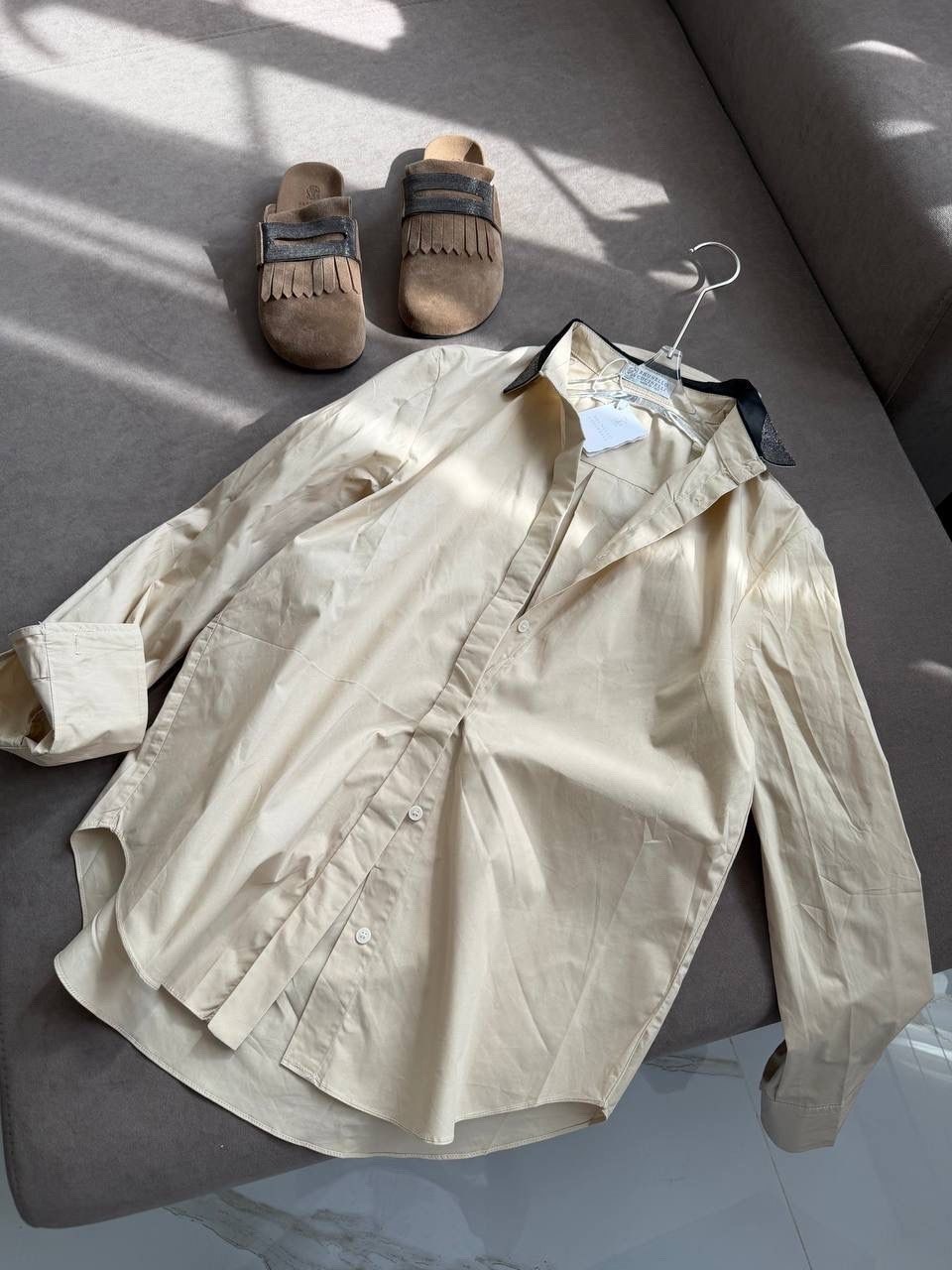 женская рубашка,повседневная рубашка,бежевая рубашка,стильная рубашка оверсайз,рубашка свободная