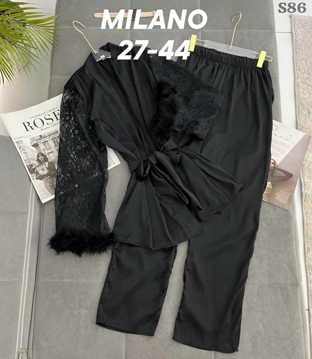 костюм одежда для дома,комплект пижама,пижама шелковая с перьями,пижама женская,женские пижамные комплекты