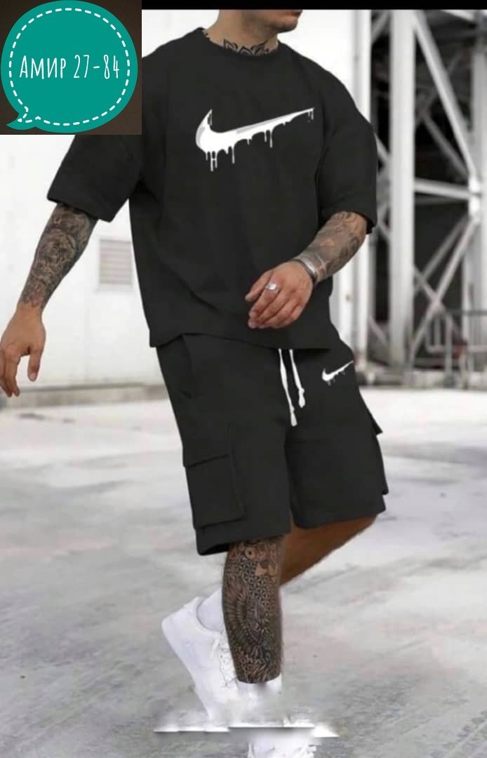 костюм спортивный мужской,костюм спортивный мужской с шортами,спортивные костюм с шортами,мужская мода,мужской костюм с шортами и футболкой