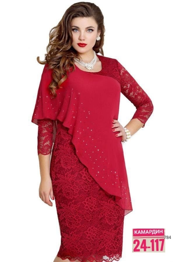 велесмода ру платья для полных женщин,платье вечернее цвет темно-зеленый с шифоновой накидкой,платья для полных,нарядное платье,платье женской