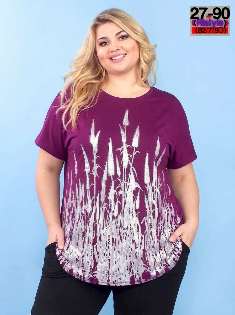 футболки для полных женщин,туника серебро интикома,туники полным женщинам, больших размеров,женская футболка больших размеров