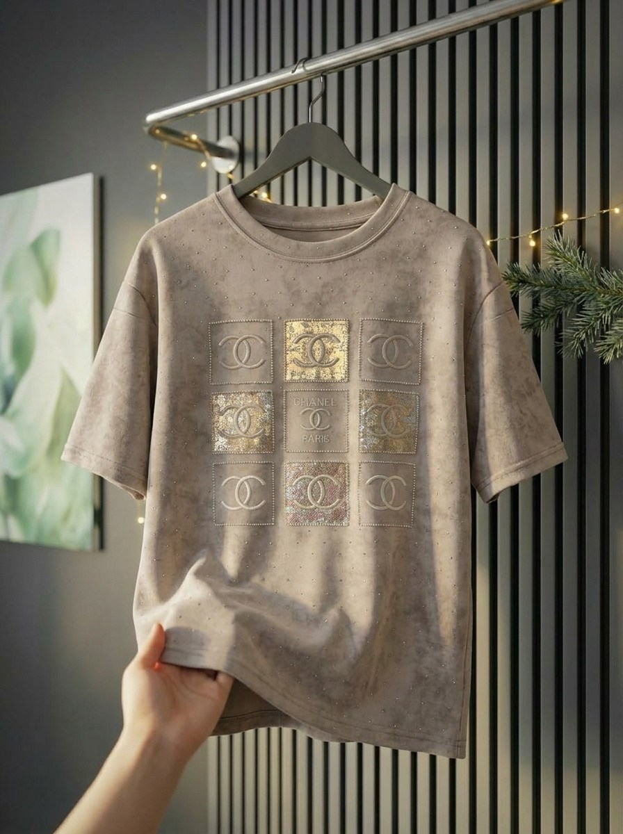 стиль футболка,женская футболка,футболка chanel,шанель одежда