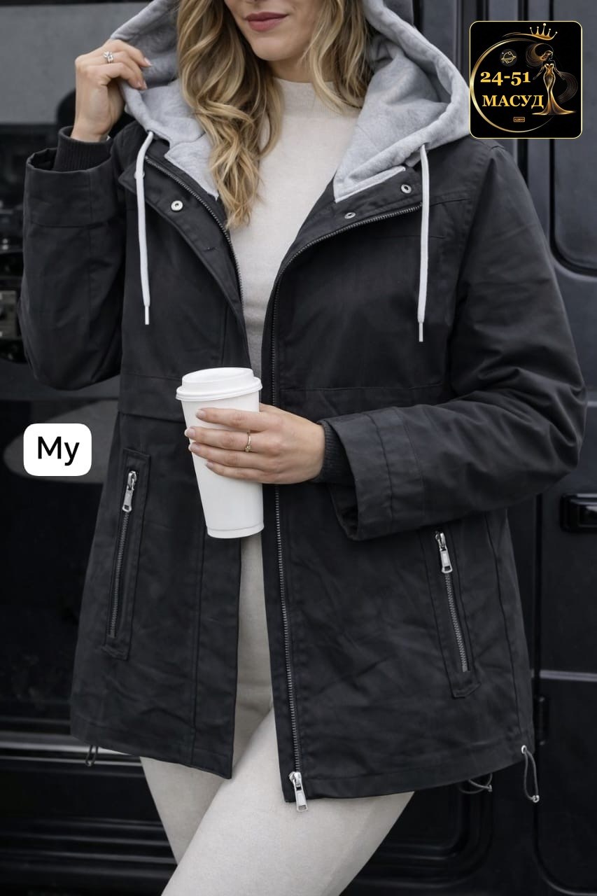 куртка демисезонная,куртка женская,куртка демисезонная с капюшоном удлиненная,куртка,куртка женская демисезонная