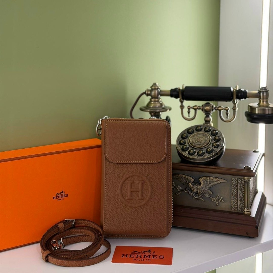 сумка для телефона hermes,hermes сумка для телефона кошелек,сумка женская hermes для телефона,женская сумочка для телефона в стиле hermes кожа натуральная,телефон hermes