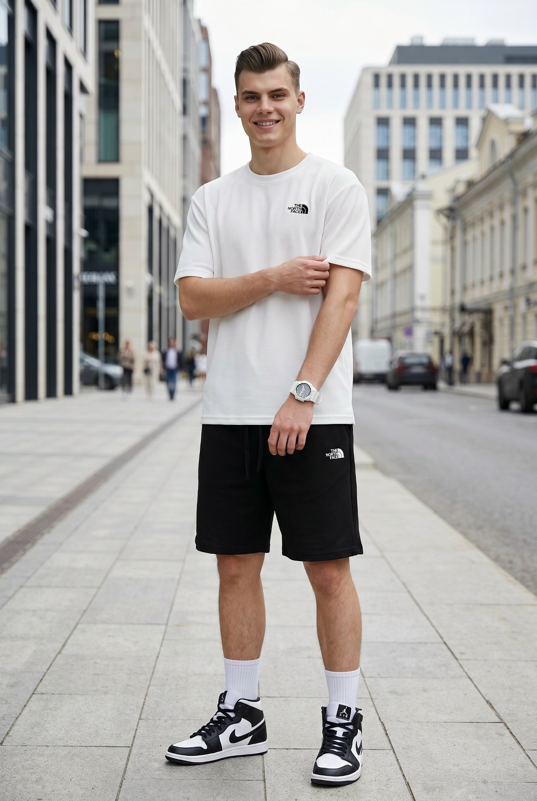 мужские футболки the north face,футболки the north face,шорты мужские спортивные,футболка the north face simple dome white,футболка the north face белый