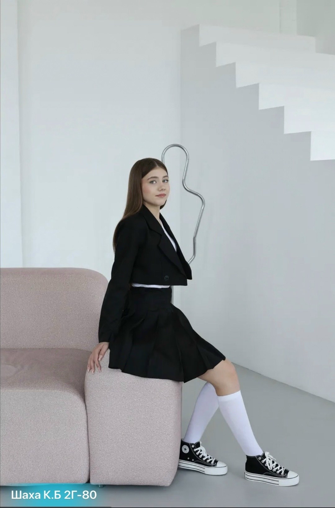 костюм пиджак укороченный с юбкой ne.skromno,модели,платье-пиджак,женский костюм,девушка