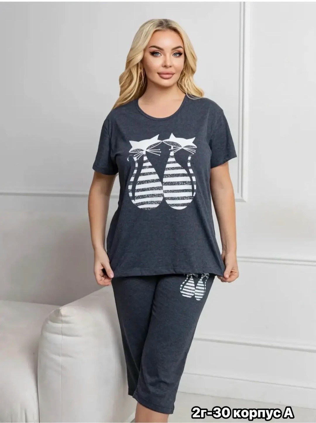 пижама с бриджами трикотажная,пижама с бриджами костюм домашний,женская пижама с бриджами,пижама с бриджами для дома,пижама с бриджами