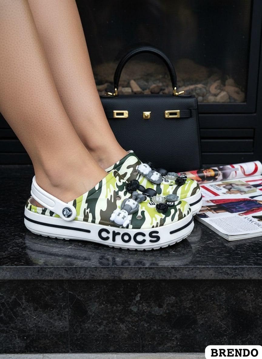 ,сандалии модные,оригинальные кроксы,дизайнерская ,крокс