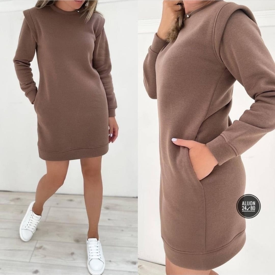 платье-худи женское теплое на флисе,женское платье ткань флис,туника женская,платье женское,туника из флис