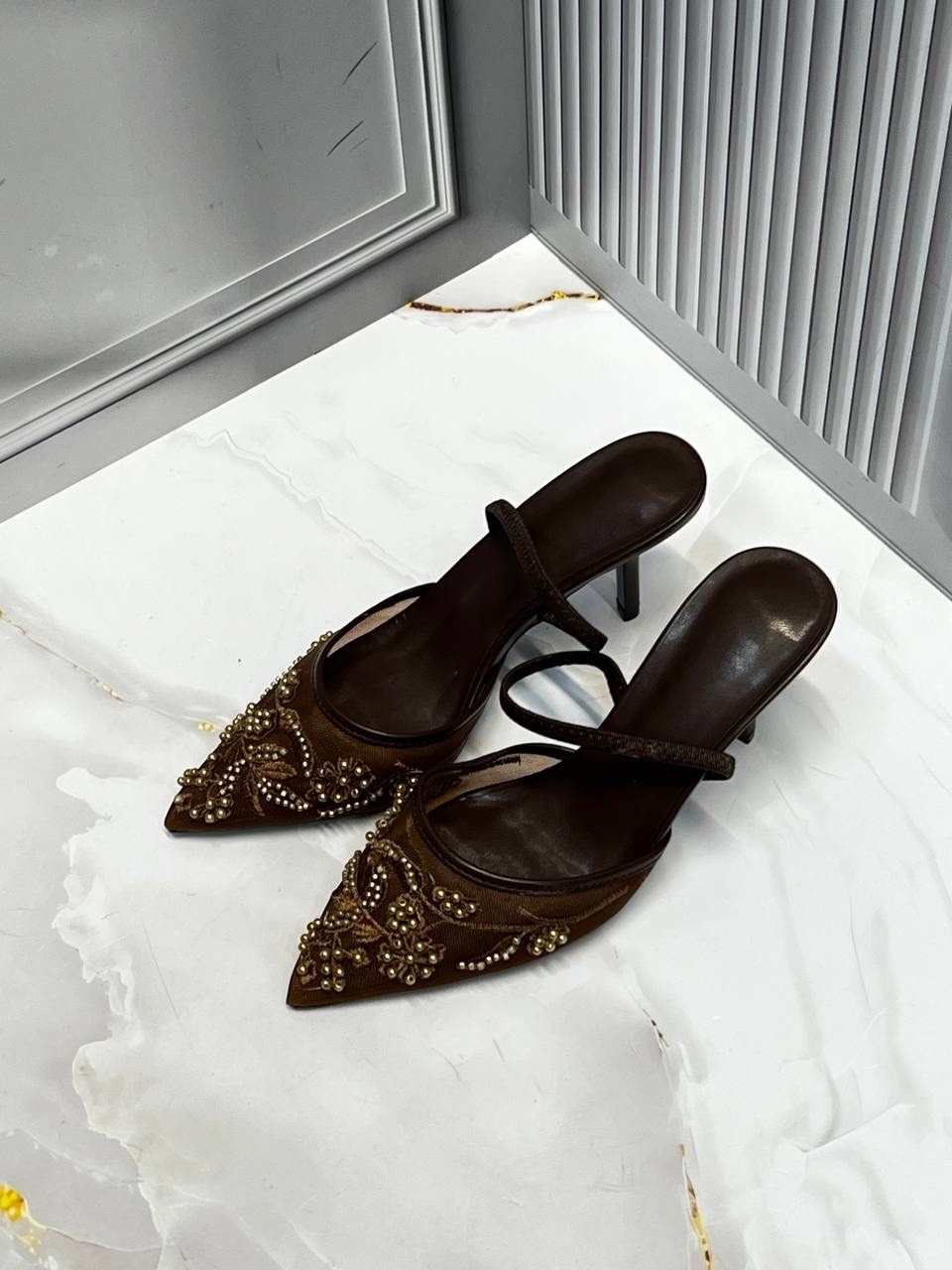 ,женская ,туфли мюли,вечерние туфли,модели туфель