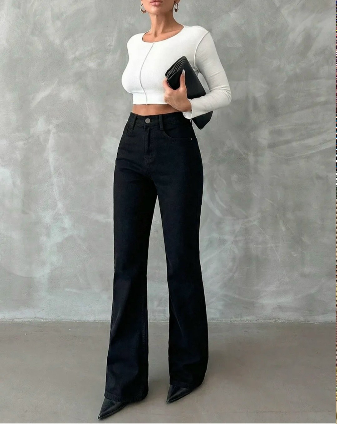 джинсы клеш женские,джинсы клеш широкие,джинсы клеш черные,джинсы клеш,джинсы женский