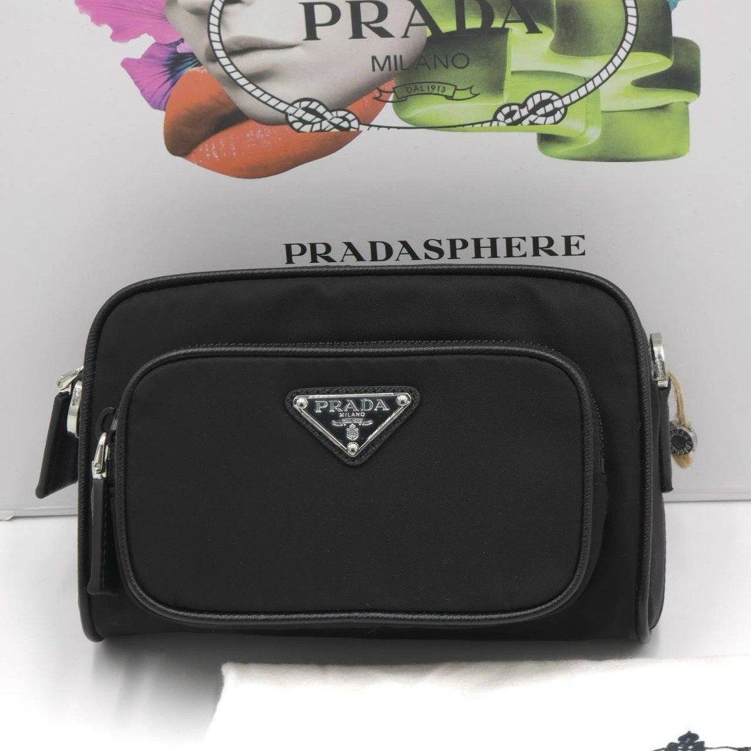прада сумка,prada nylon shoulder bag,prada re-nylon and brushed leather shoulder bag - black,мужская сумка,сумка prada