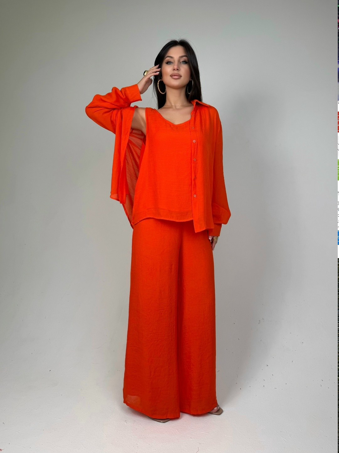 оранжевый костюм женский,оранжевый костюм,женские костюмы,костюм с брюками,оранжевый брючный костюм