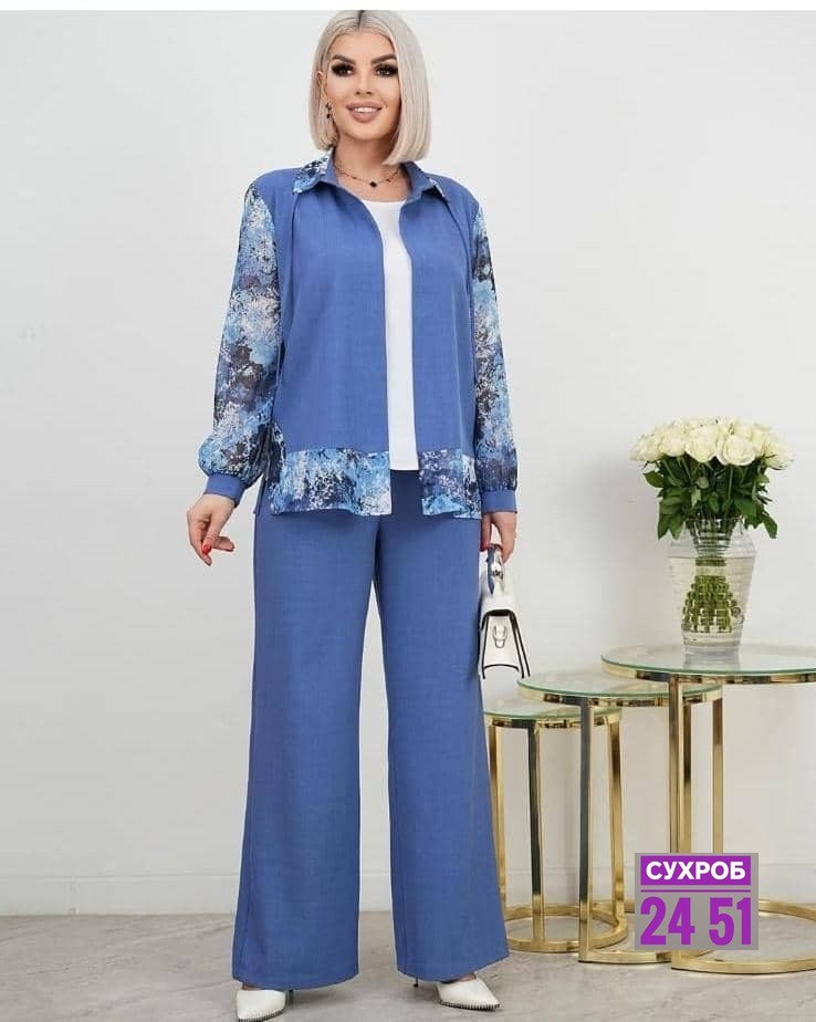 костюм тройка брючный,женские костюмы больших размеров,комплект одежды женские,женские брючные костюмы,женские костюмы