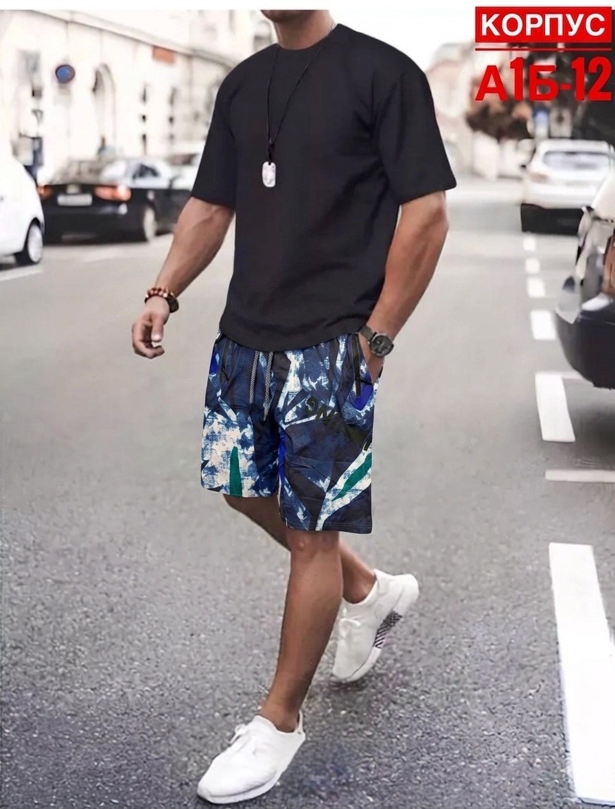 костюм мужской летний с шортами и футболкой,летний мужской костюм,спортивные мужские костюмы,мужская спортивная одежда,мужская летняя одежда