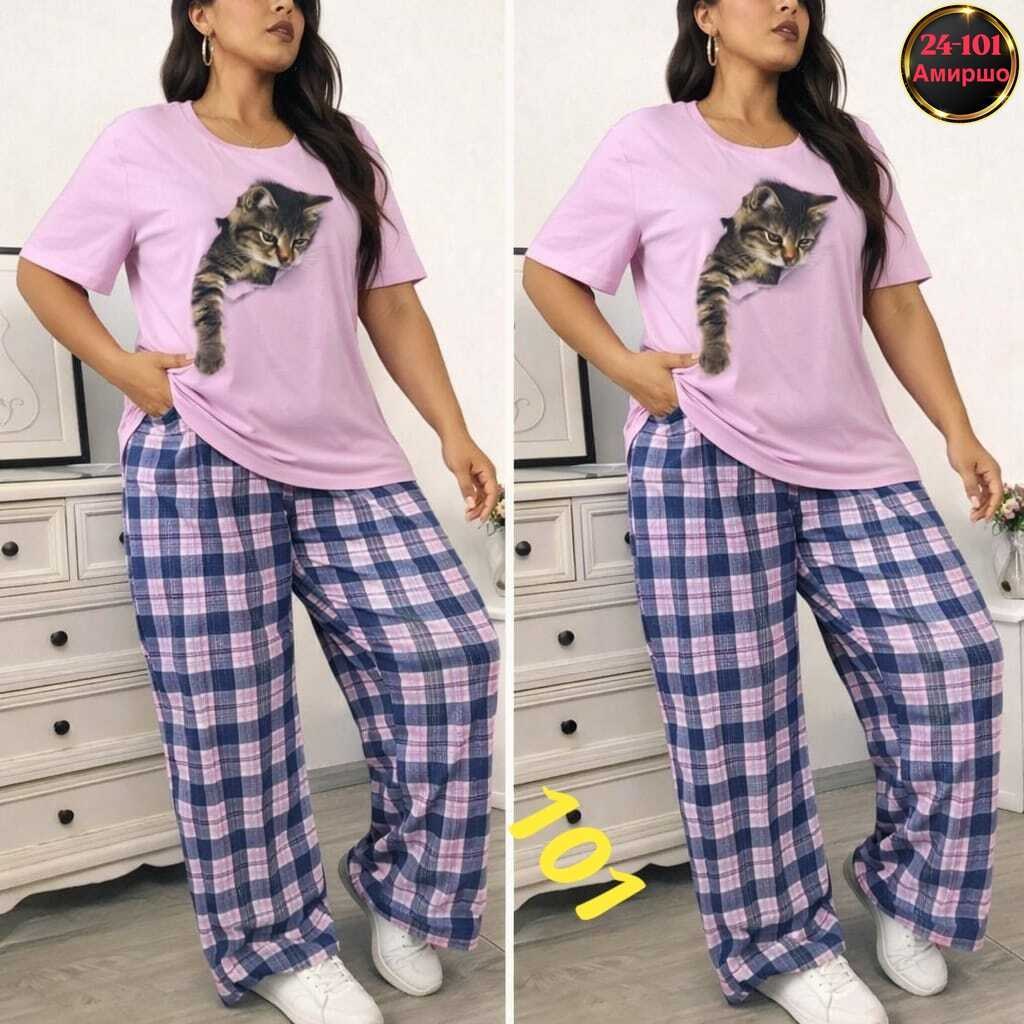 женская пижама,пижама женская штаны,пижама со штанами,пижама серая,пижама женская брюки