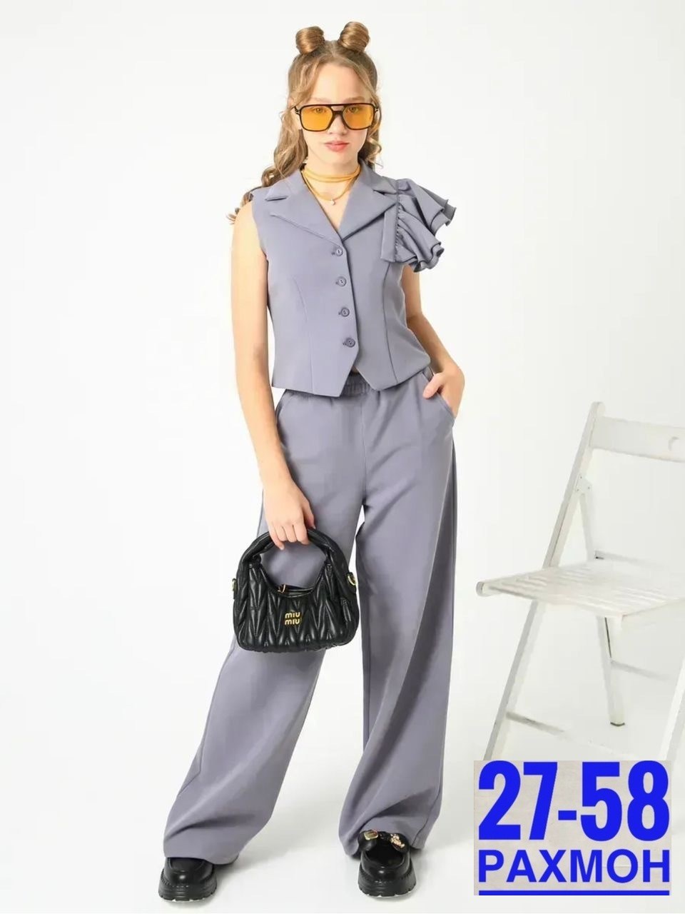 брючный костюм для девочек,костюм брючный с жилетом,серый брючный костюм,школьный брючный костюм,костюм женский брючный