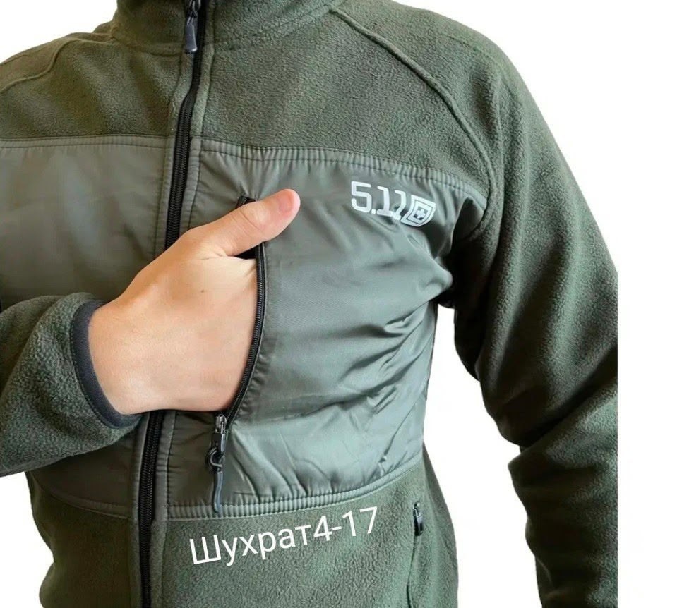 флисовая кофта 5.11 tactical,флисовая кофта 5.11,тактическая флисовая кофта,флисовая куртка 5.11,куртка тактическая флисовая