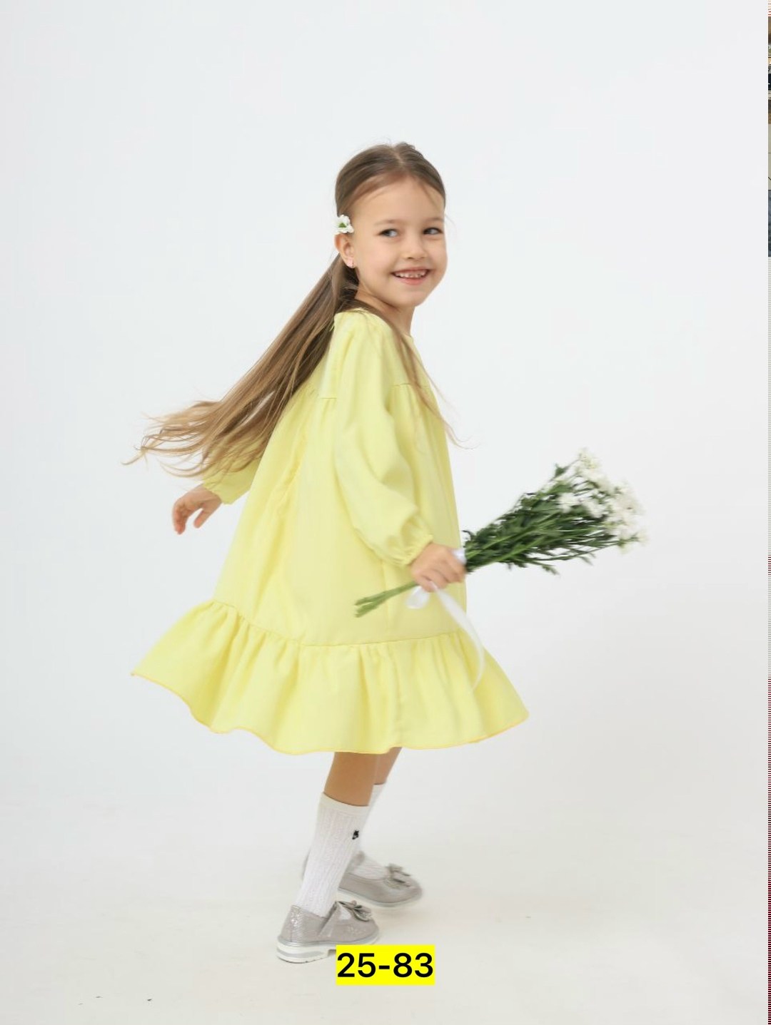 платья для девочек,желтое платье для девочки,платья детские,желтое платье из габардина для девочки 5 лет,нарядное платье для девочки