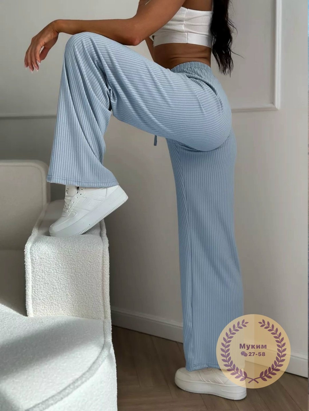 брюки летние лапша широкие палаццо в рубчик,брюки палаццо женские лапша,брюки домашние лапша широкие палаццо в рубчик,брюки лапша широкие домашние палаццо molly 220332179,брюки лапша палаццо