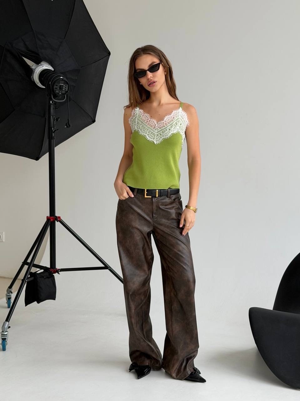 топ с кружевом,майка с кружевами,шелковый топ,кружевная майка,женская майка