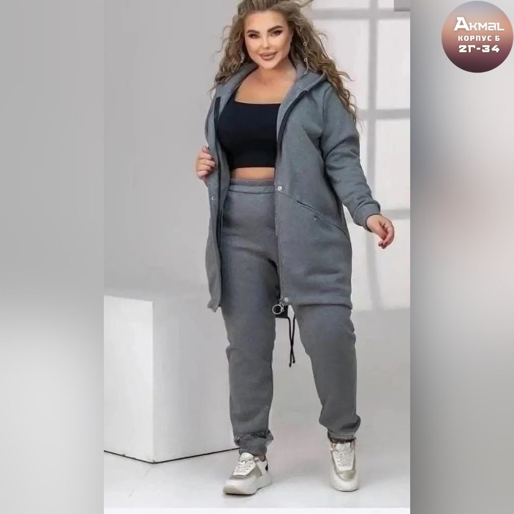 спортивный женский костюм больших размеров,костюм на флисе,костюм женский,костюм спортивный женский на флисе,одежда для женщин
