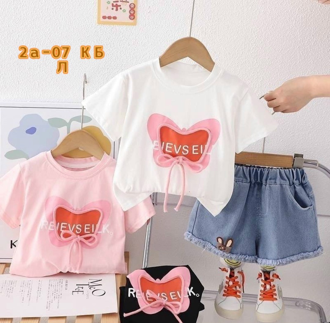 комплект одежды для девочек,костюм летний для девочки футболка,летний комплект одежды для девочки,летний костюм для девочек,комплект одежды для маленьких девочек
