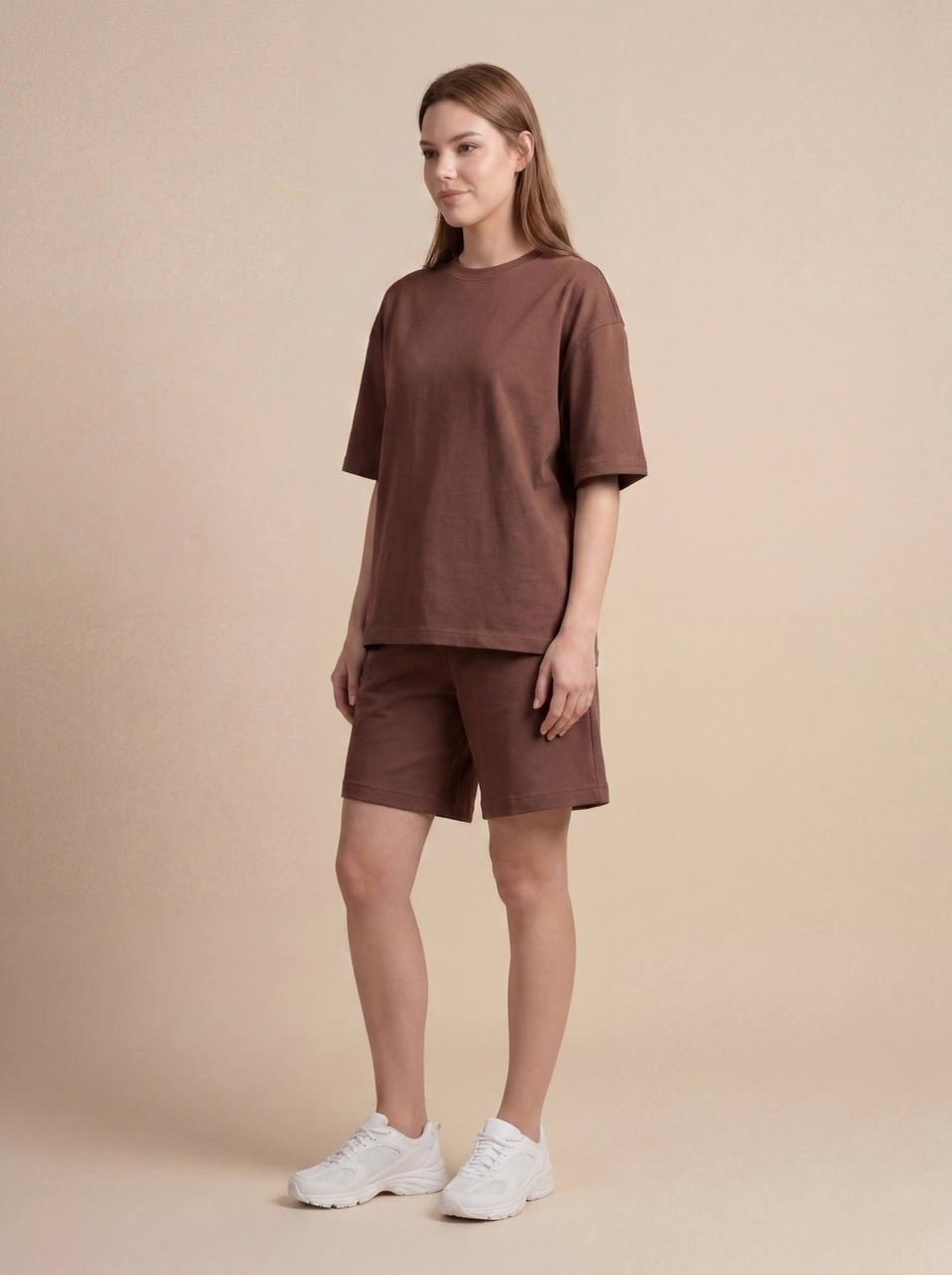 костюм с шортам,шорты трикотажные,шорты повседневные,женские шорты,женский костюм с шортами