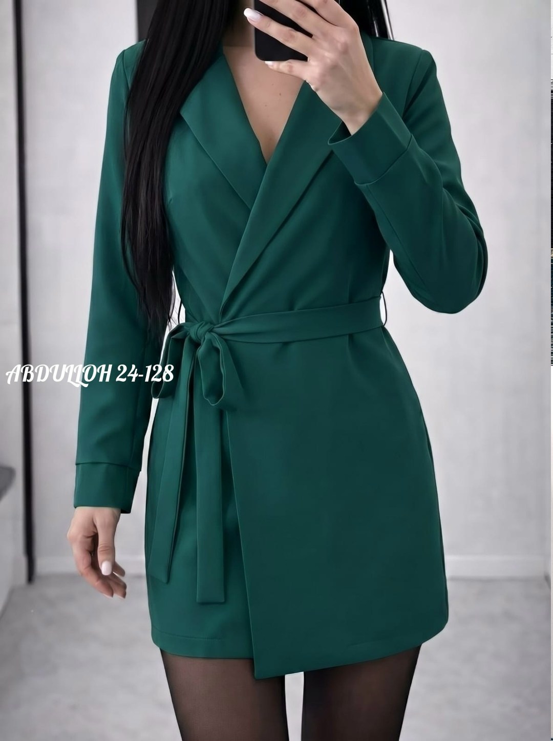 платье-пиджак,приталенный блейзер с поясом,платье пиджак женское,платье с запахом,женские костюмы