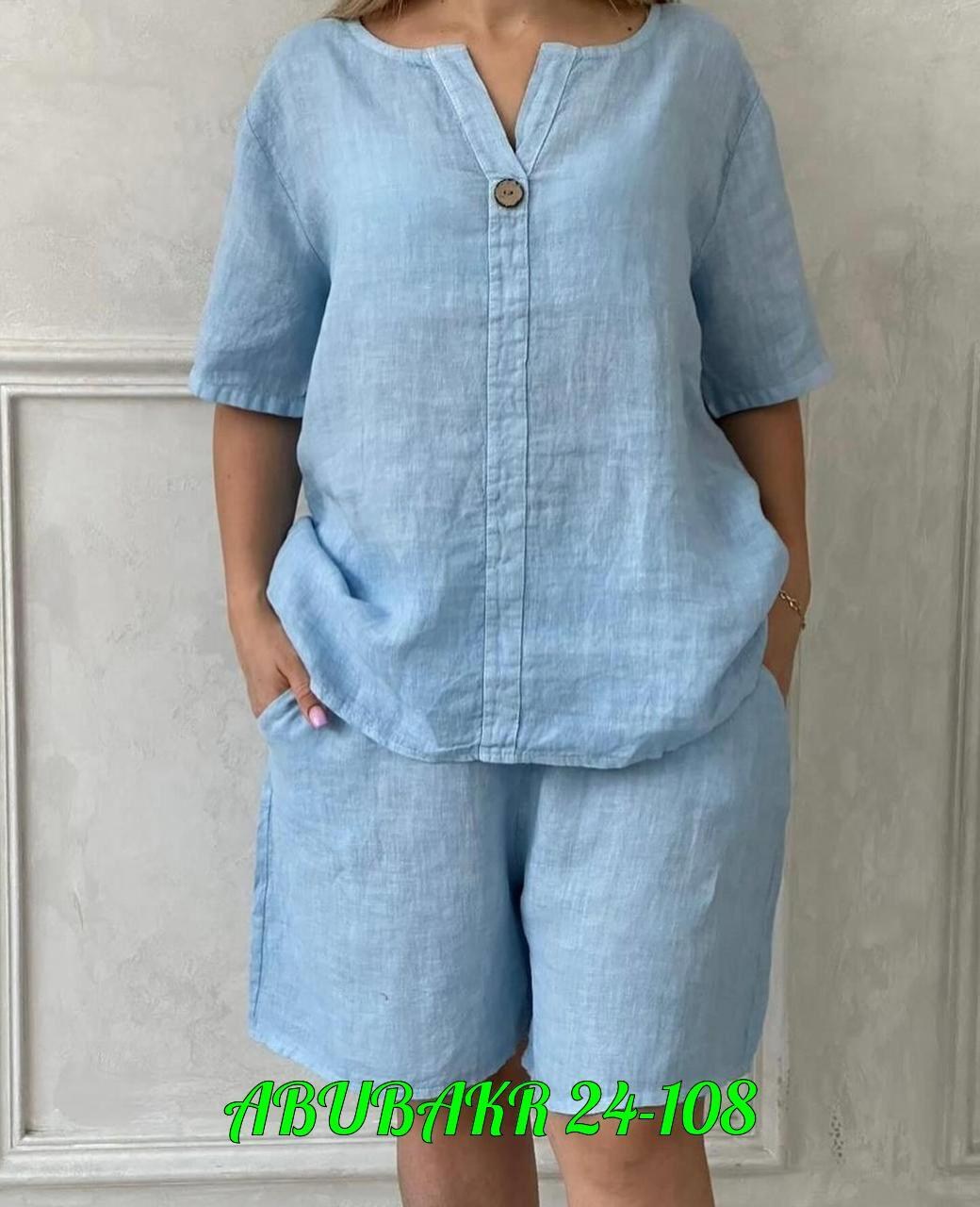 летние костюмы женские,льняной костюм с шортами,костюм льняной,костюм двойка женская,костюм из льна